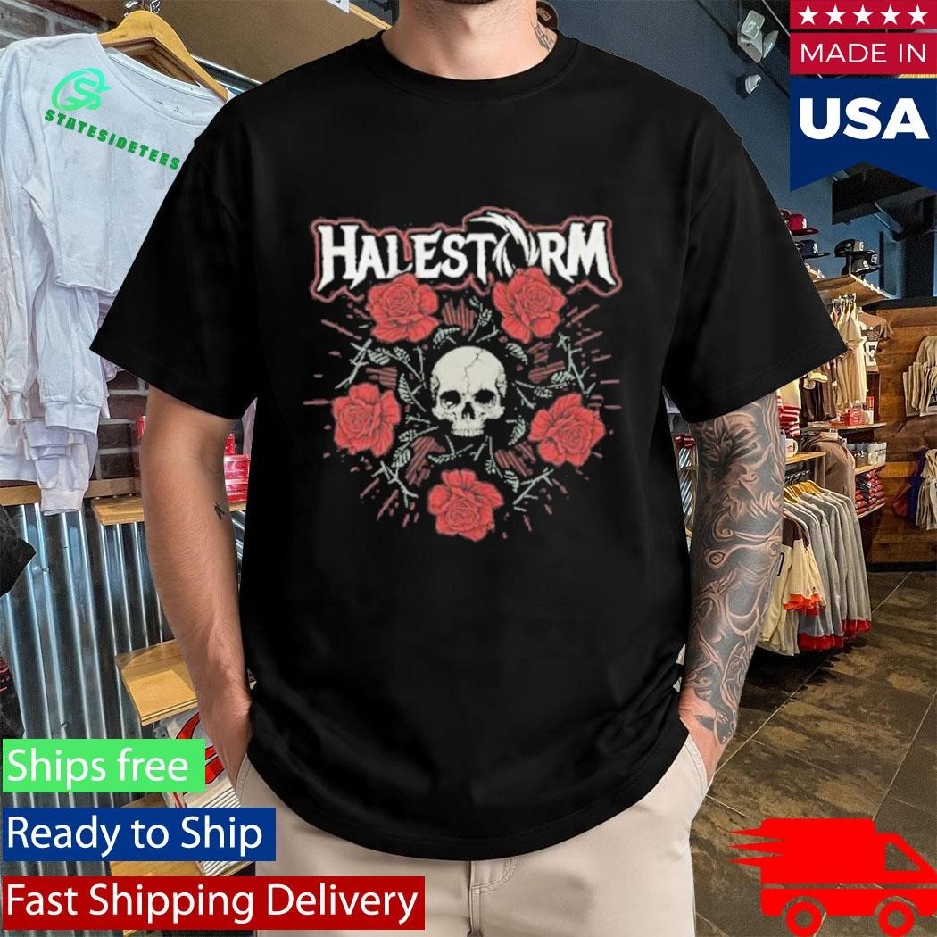 Halestorm Penta Rose T-Shirt