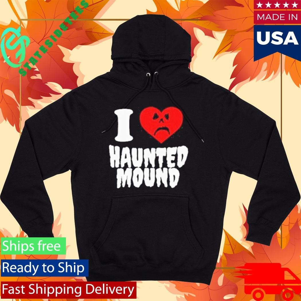 Haunted Mound I Heart Hm Black Shirt