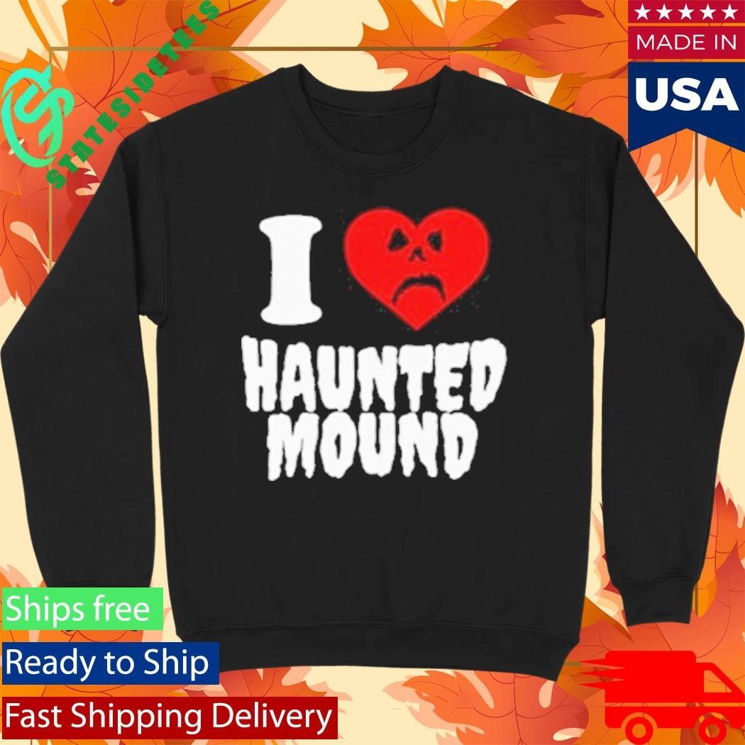 Haunted Mound I Heart Hm Black Shirt