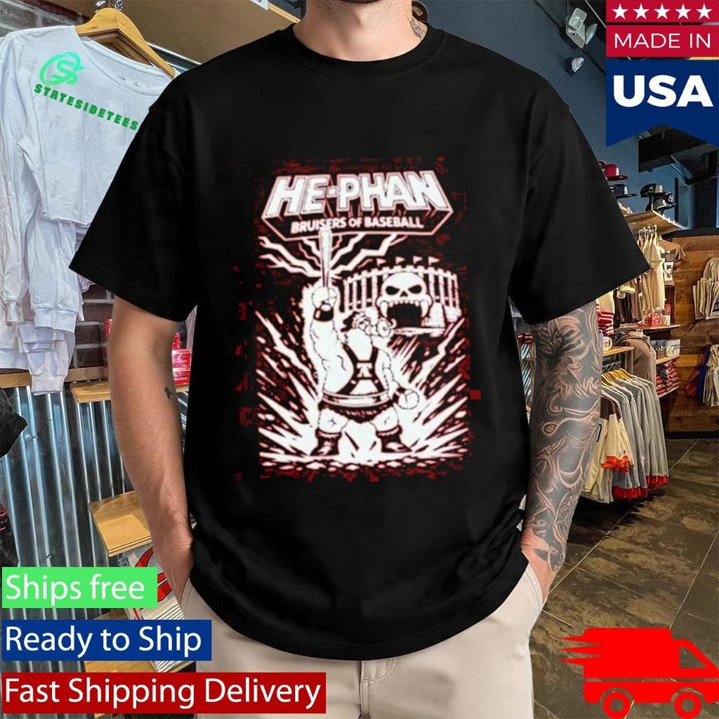 He-Phan And The Bruisers Of Baseball Shirt