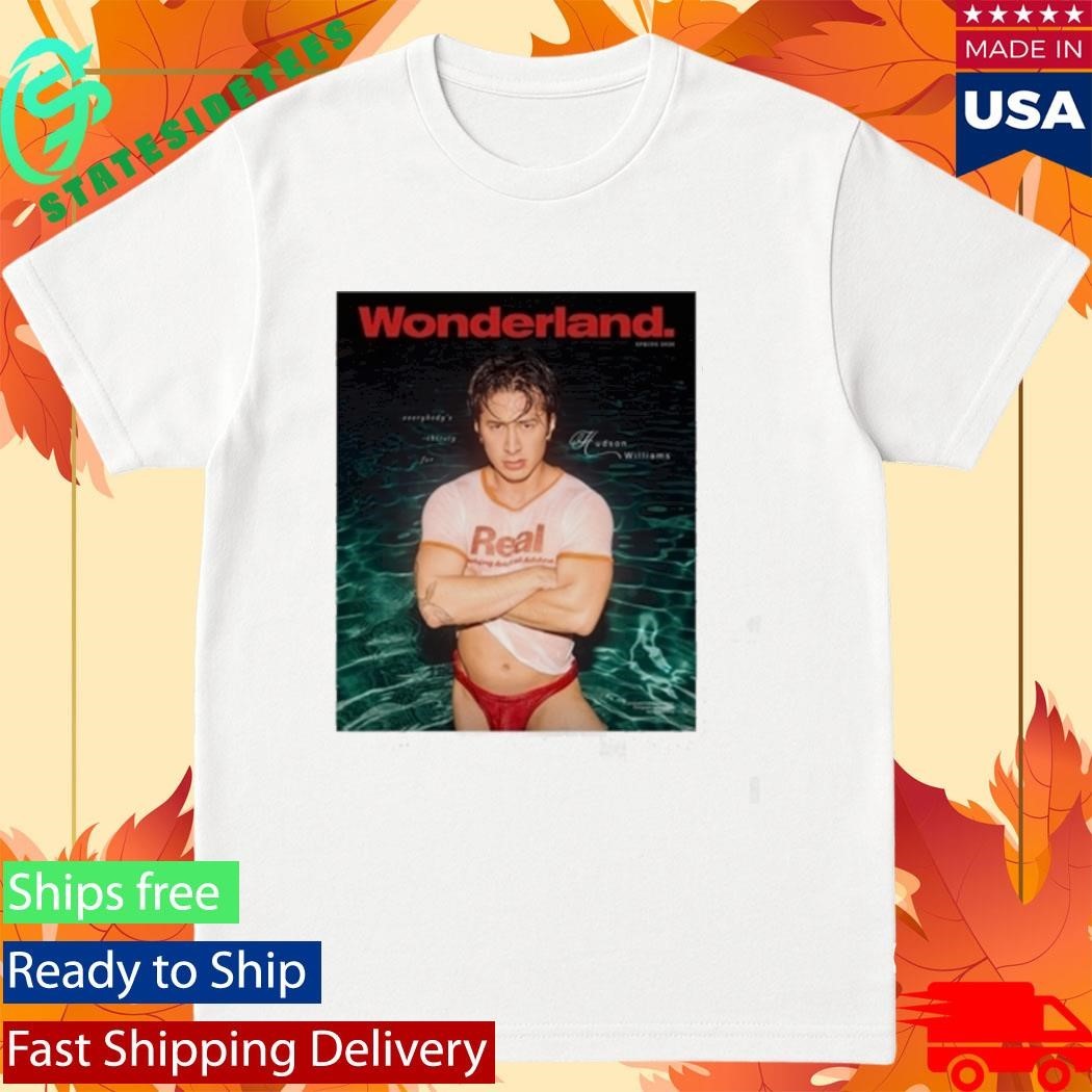 Heated Rivalry Hudson Williams Wonderland Magazine Spring 2026 Cover Shirt