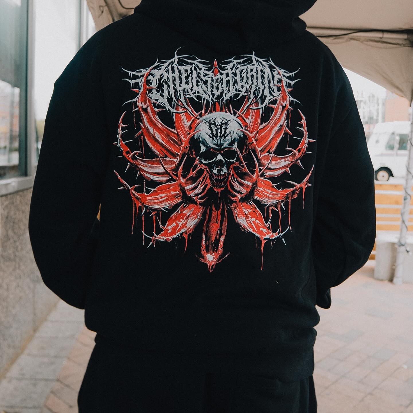 "Skull Lotus" Hoodie