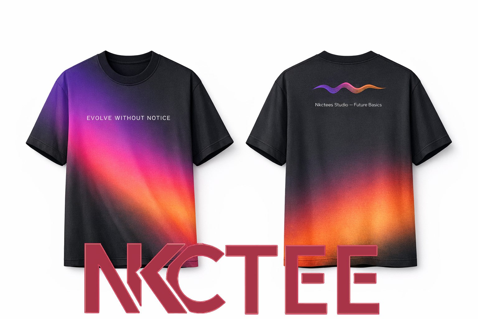 Horizon Fade Gradient Tee