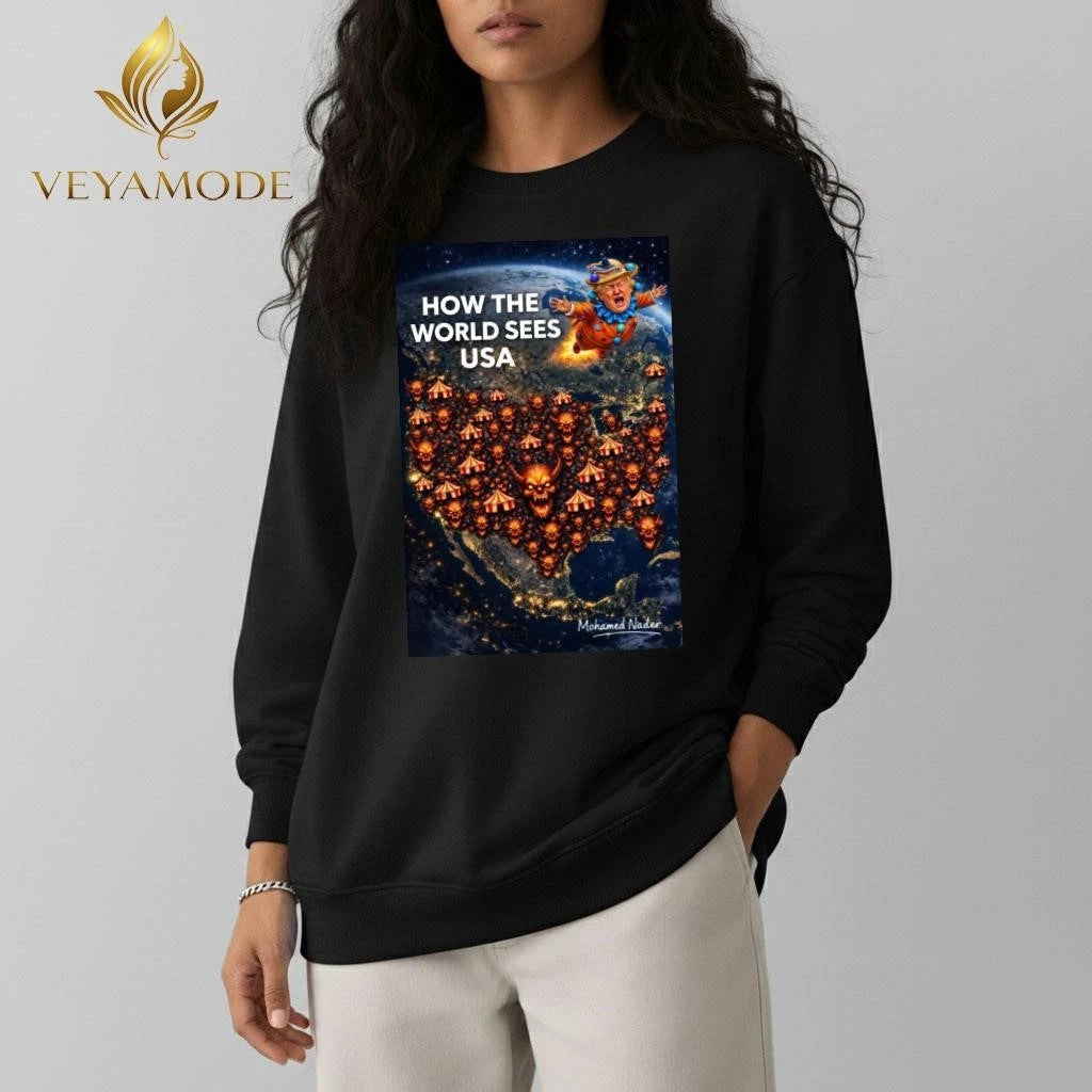 How The World see US devils Trump tee