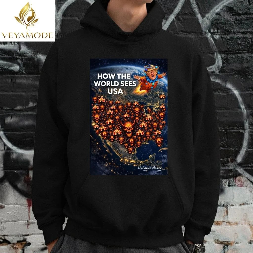 How The World see US devils Trump tee