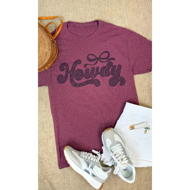 Howdy Lace Graphic T-Shirt