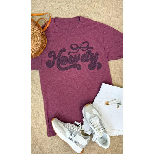 Howdy Lace Graphic T-Shirt