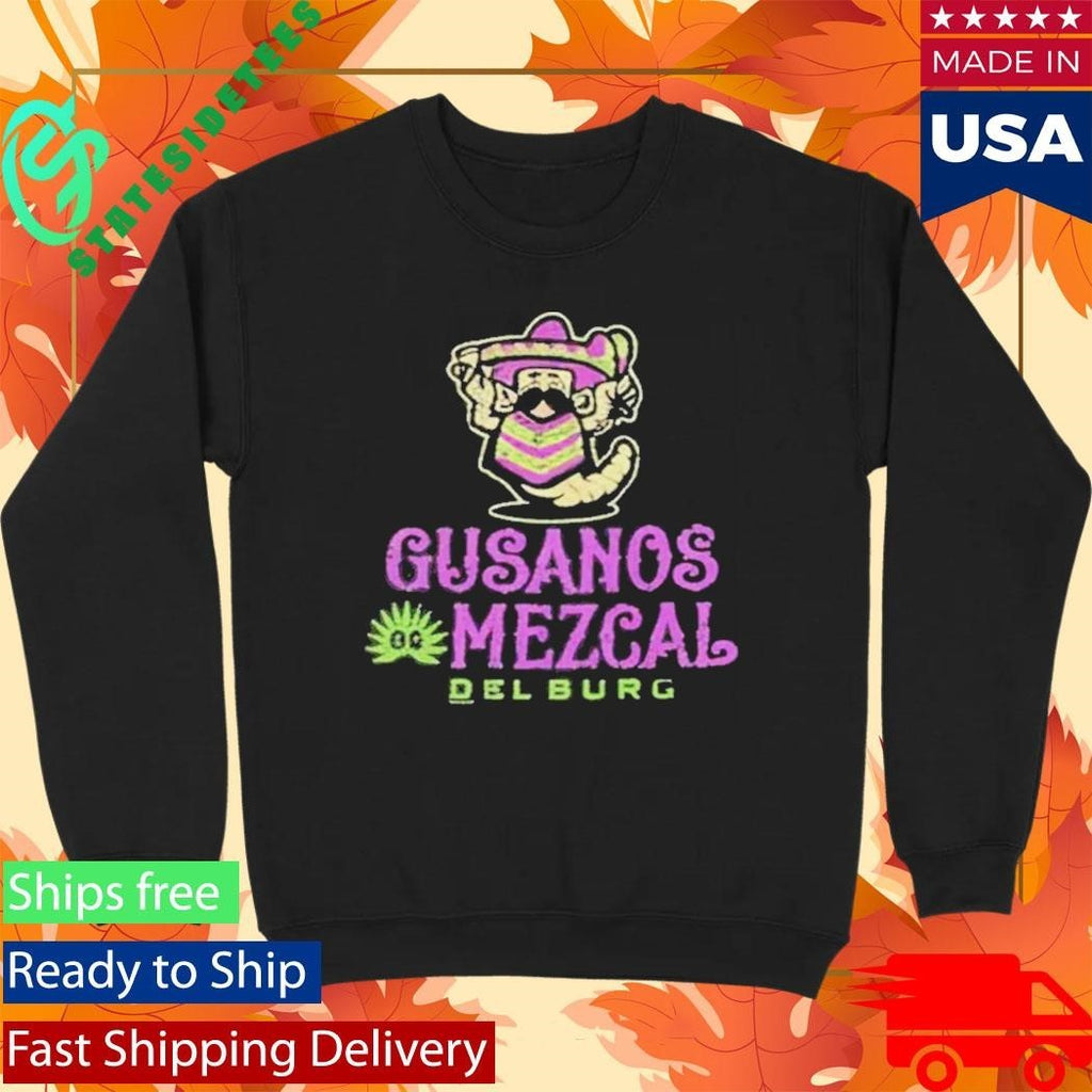 Hub City Spartanburgers Gusanos Mezcal Del Burg Shirt