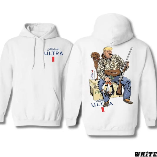 Hunting Duck Trump With Michelob Ultra Beer 2 Siders Tshirt, All Colors Hoodie for Men and Women Menswear