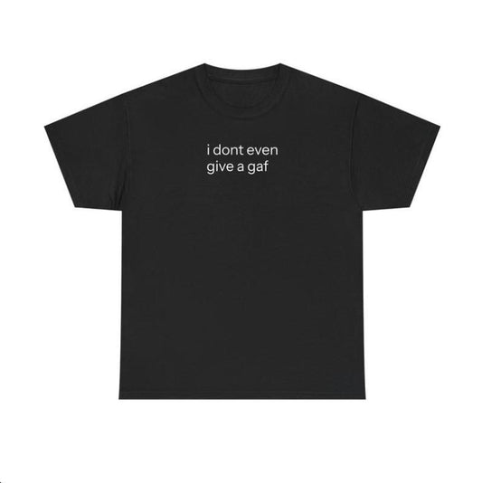 IDEGAGAF graphic tee streetwear