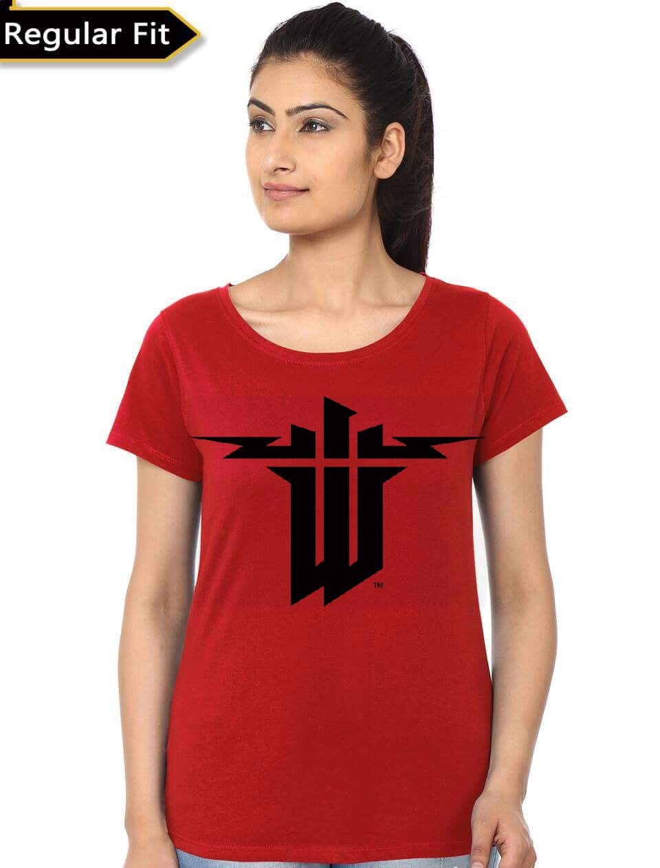 Wolfenstein The New Order Red Girlâ€™s T-Shirt Hoodie, Sweatshirt | VibeTeeNation.com