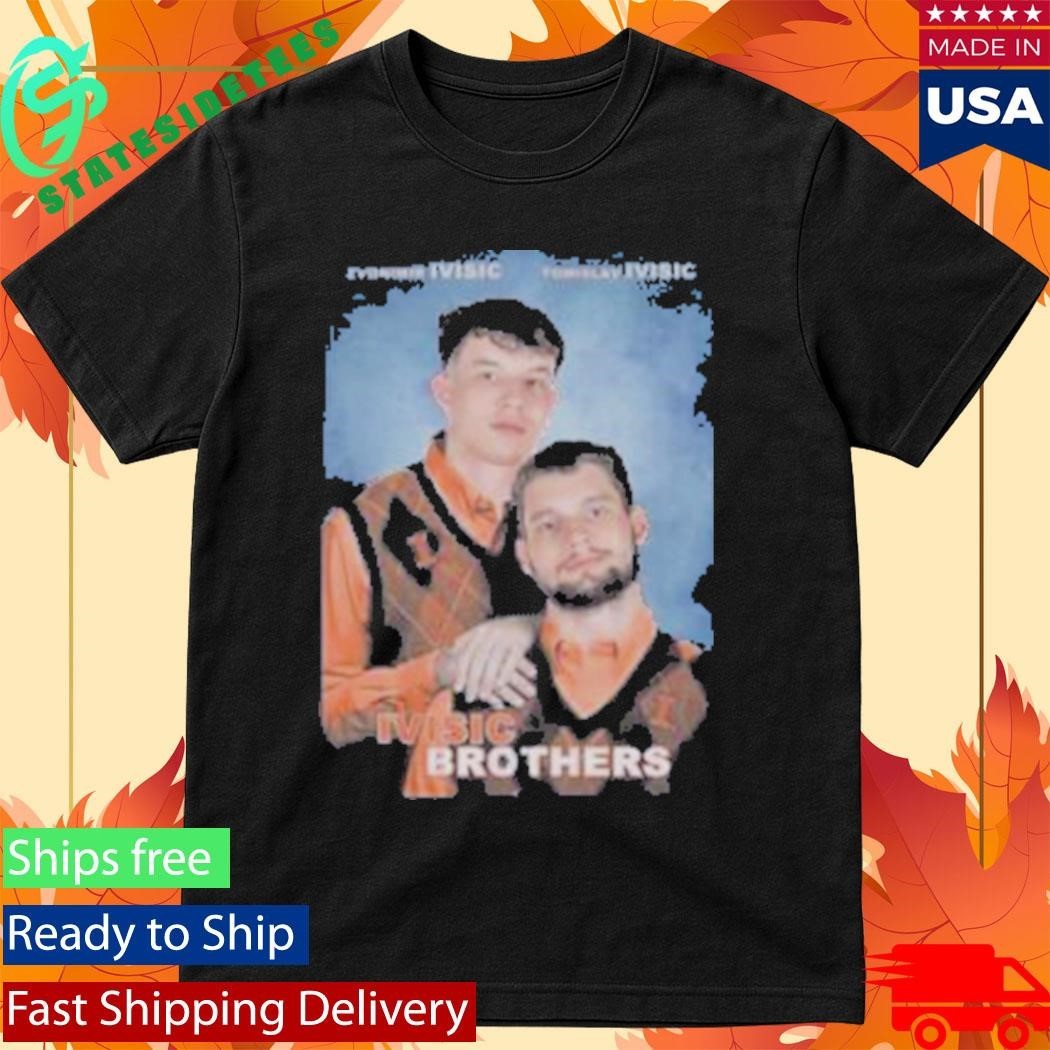 Illinois Basketball Ivisic BrothersStep Brothers Nil Shirt