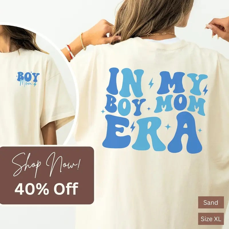 In My Boy Mom Era Shirt In My Boy Mama Era Shirt Boy Mom Shirt Boy Mama Shirt Momma Shirt New Mom Shirt Boy Mama Tee...