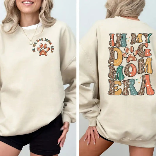 In My Dog Mom Era T-shirts Funny Dog Mom Shirts In My Dog Mom Era Dog Lover Sweatshirts Dog Mama Shirt Pet Lover Shirts Dog Lover Gift TK43GN