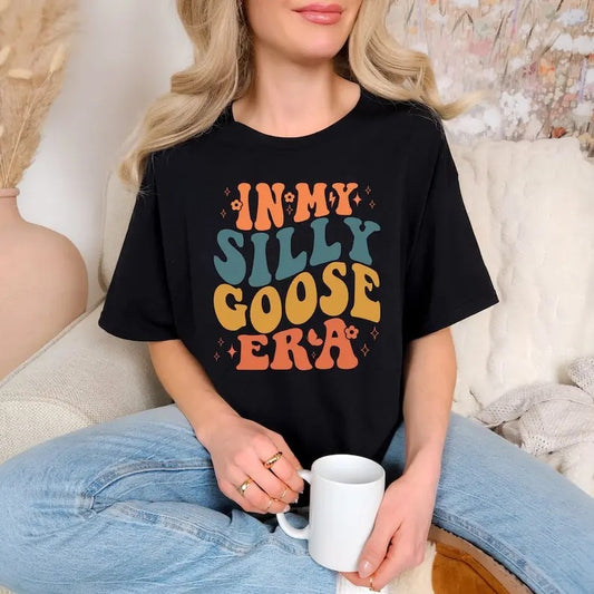 In My Silly Goose Era Shirt, Funny Shirt, Silly Goose, Animal Lover Gift, Unisex T-Shirt, Gift For All, For Men, For Women