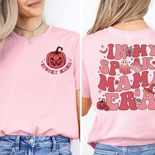 In My Spooky Mama Era Shirt Halloween Mama Shirt Spooky Mama Sweater Spooky Season Shirt Ghost Mama Shirt Scary Mom Sweatshirt