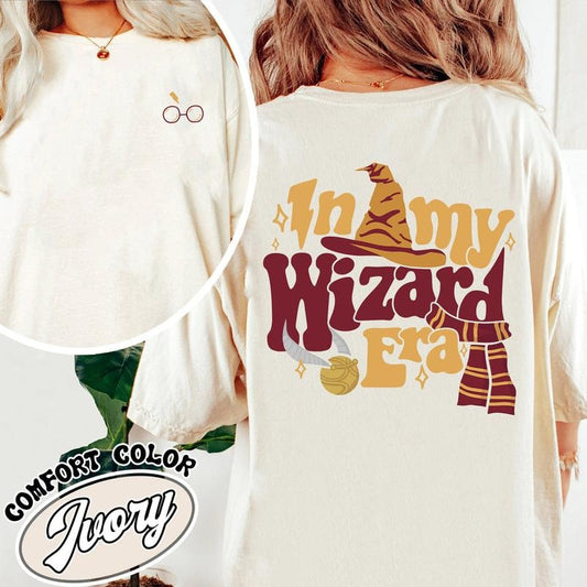 In My Wizard Era Shirt, Wizard Shirt, Wizard School Shirt, Wizarding World Shirt, Funny Wizard Shirt, Funny Potter Shirt, Gift for Fan