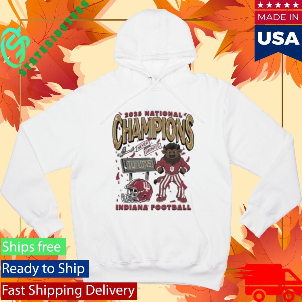 Indiana Football 2025 National Champions Hoosier The Bison Shirt