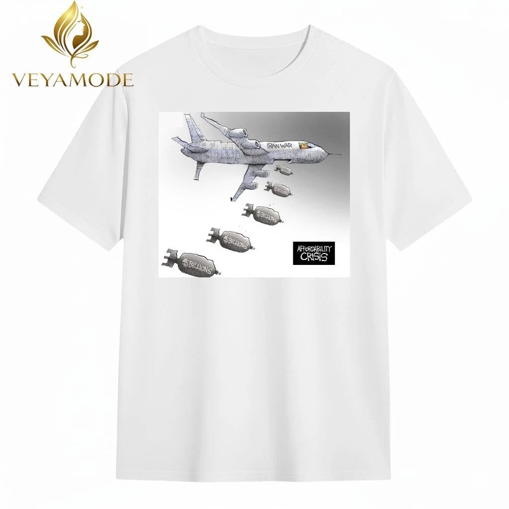 Iran war fighter jets Billions for a bombs Trump tee