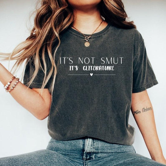 Its Not Smut Shirt Spicy Reader Shirt Book Lover Shirt Book Boyfriend Shirt Funny Reading Shirt Reading Merch Booktok Merch Smuttybook Tee