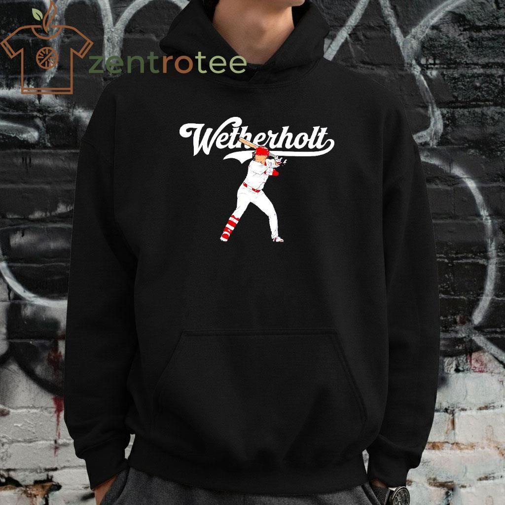 JJ Wetherholt St. Louis Cardinals baseball Slugger Swing tee