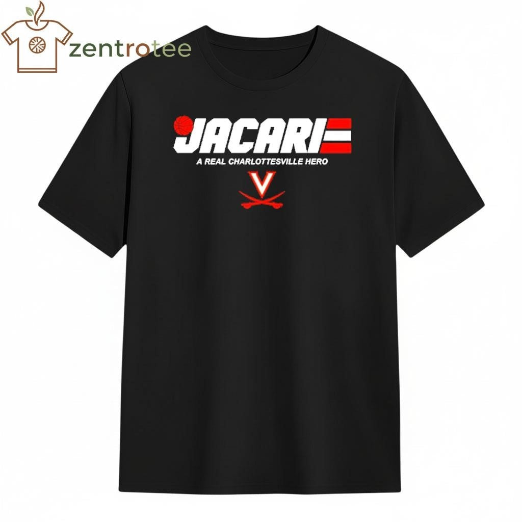 Jacari White UVA basketball Jacari a real Charlottesville Hero tee