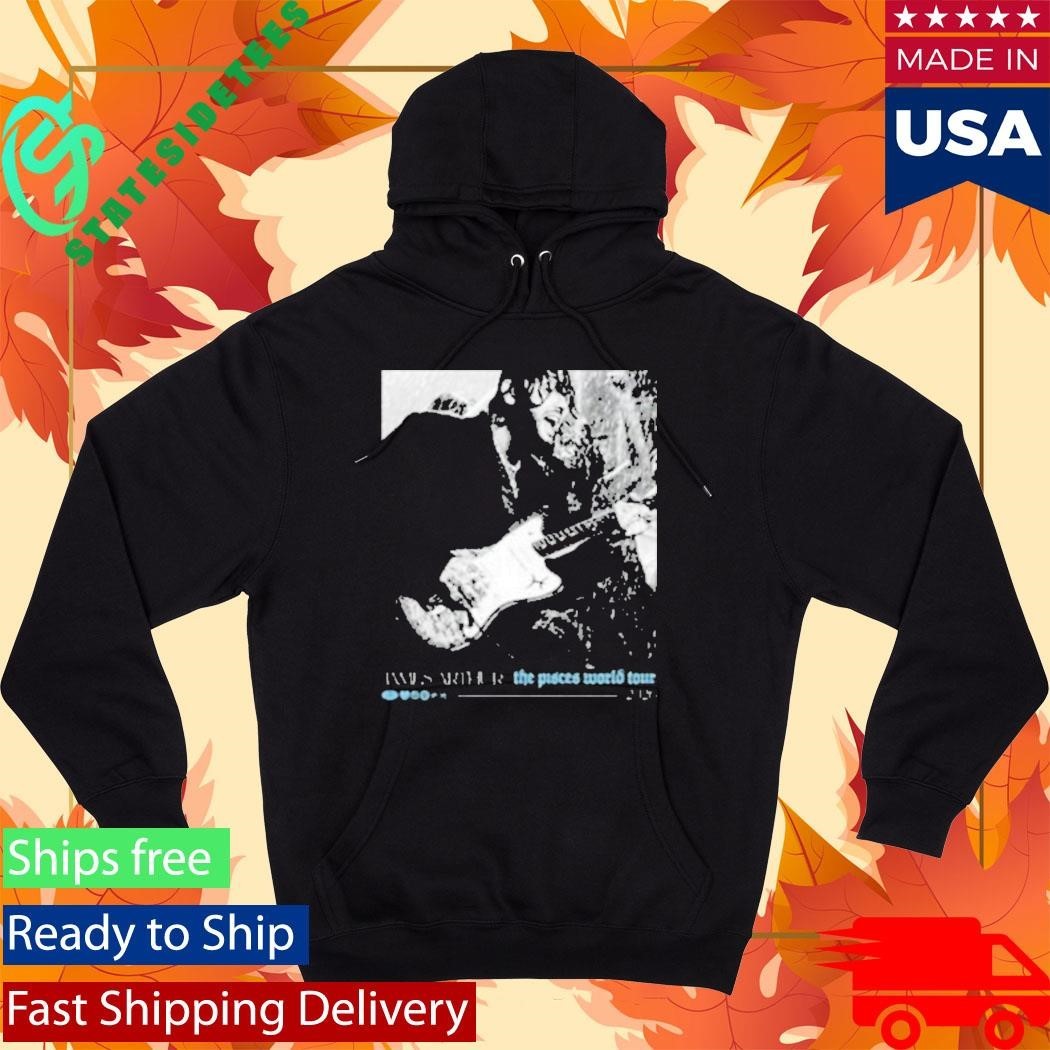 James Arthur Pisces Photo Itin 2026 Charcoal Shirt