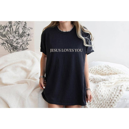 Jesus Loves You Tees, Jesus T-Shirt, Christian Shirt, Aesthetic Clothes,Bible Verse Shirt, Jesus Tees, Christian Merch  T-shirt, sweater and Hoodie