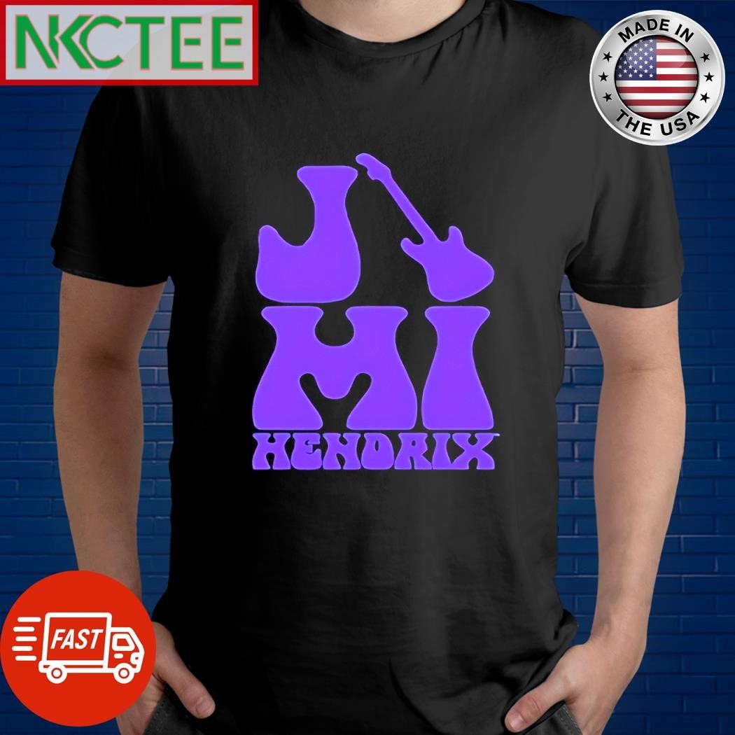 Jimi Hendrix 2025 Celebrate the New Year With Tour guitar shirt