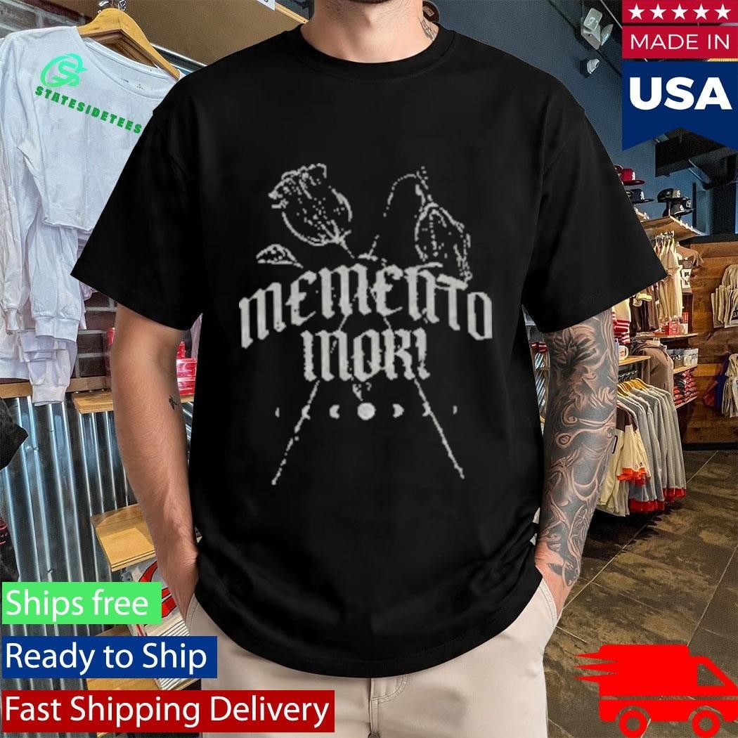 Joe Bartolozzi Memento Mori Goth Rose Shirt