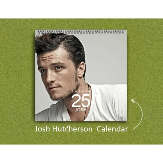 Josh Hutcherson Calendar 2025 | Josh Hutcherson 2025 Celebrity Wall Calendar, Wall Calendar 2025, Best Gift For Josh Hutcherson Fanstyle{n002}2