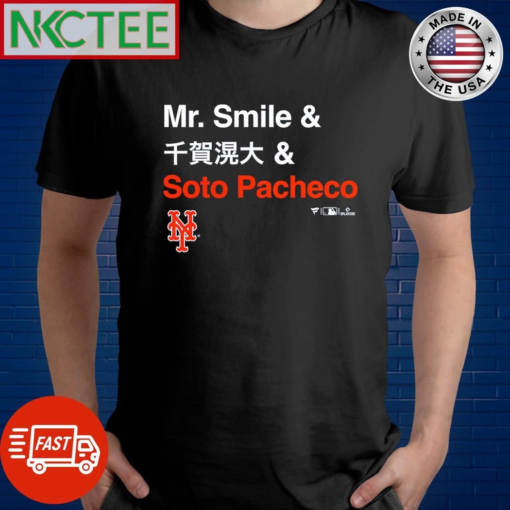 Juan Soto New York Mets Mr. Smile and Soto Pacheco shirt