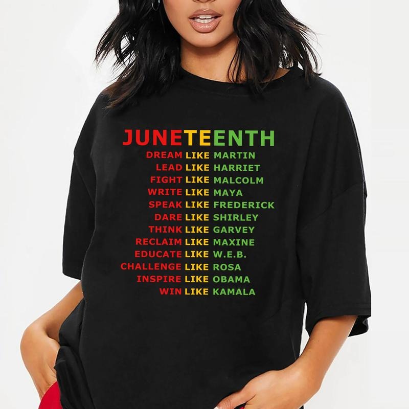 Juneteenth Shirt, Juneteenth Dream Like Martin Shirt, Black Leaders Shirt, Black Live Matter Shirt, Independence Day Shirt, Juneteenth 1865 Shirt, Juneteenth Gift