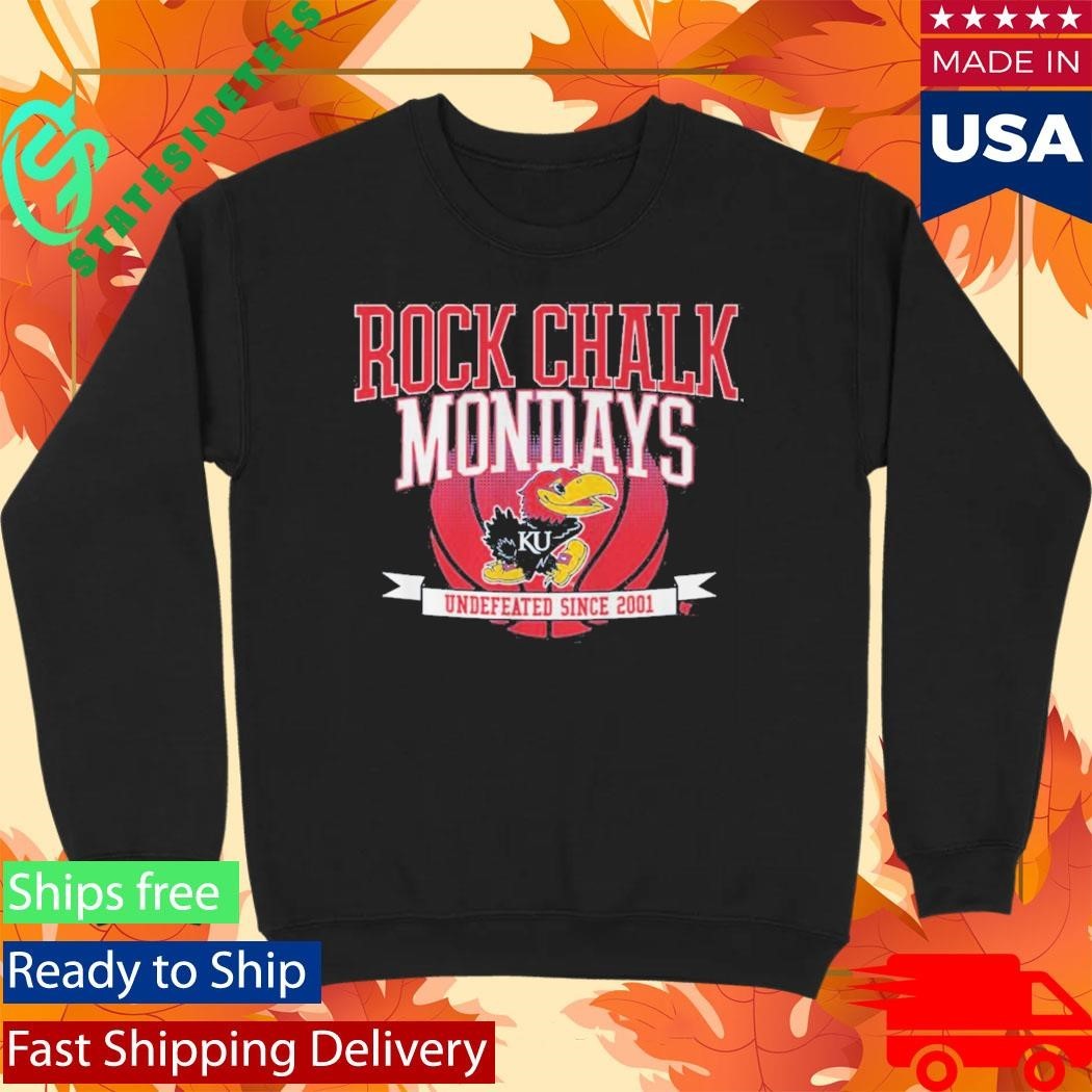Kansas Basketball Rock Chalk Mondays Shirt