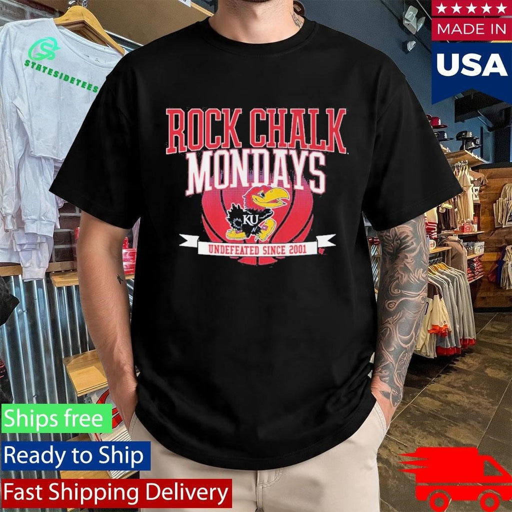 Kansas Basketball Rock Chalk Mondays Shirt