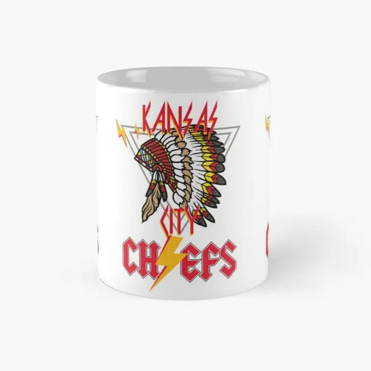 Kc Metal Classic Mug, Gift For Football Fans, Best Gift For Family