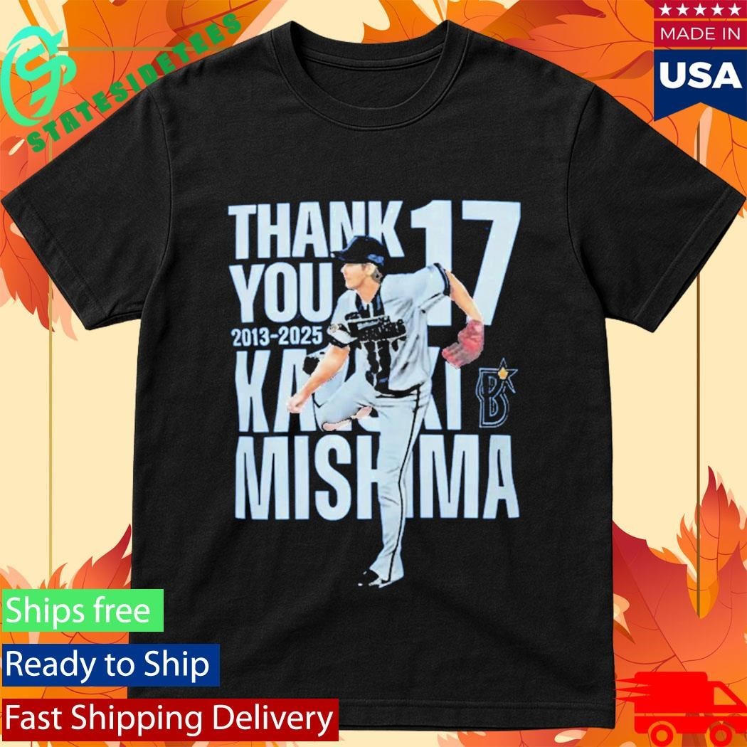Kimitaka Tosshiro Thank You Kazuki Mishima 17 Shirt