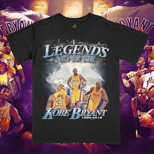 Kobe Bryant "Legends Never Die" Forever graphic Oversize Print T-shirt