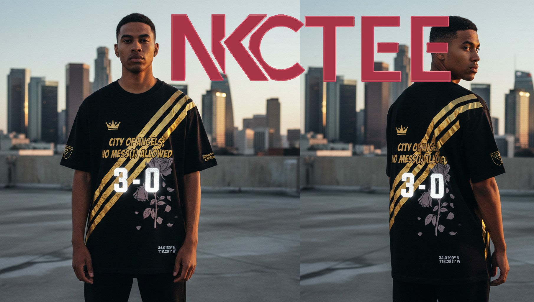 LAFC The Golden Silence T-Shirt – Limited Edition Commemorating the 3-0 Victory Against Inter Miami – Streetwear By Nkctees