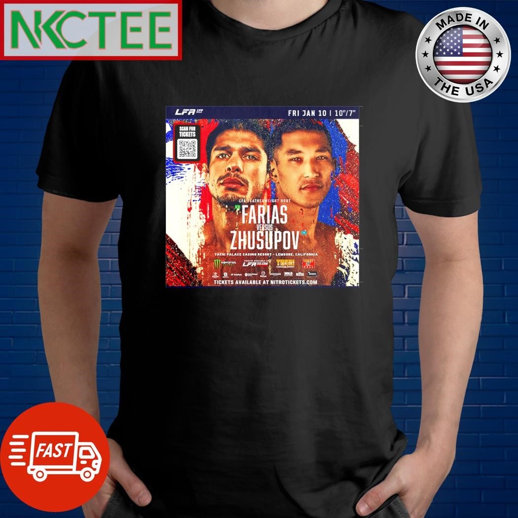 LFA Featherweight bout Ary Farias – Sabit Zhusupov MMA Tachi Palace Casino Resort Lemoore California 2025 shirt