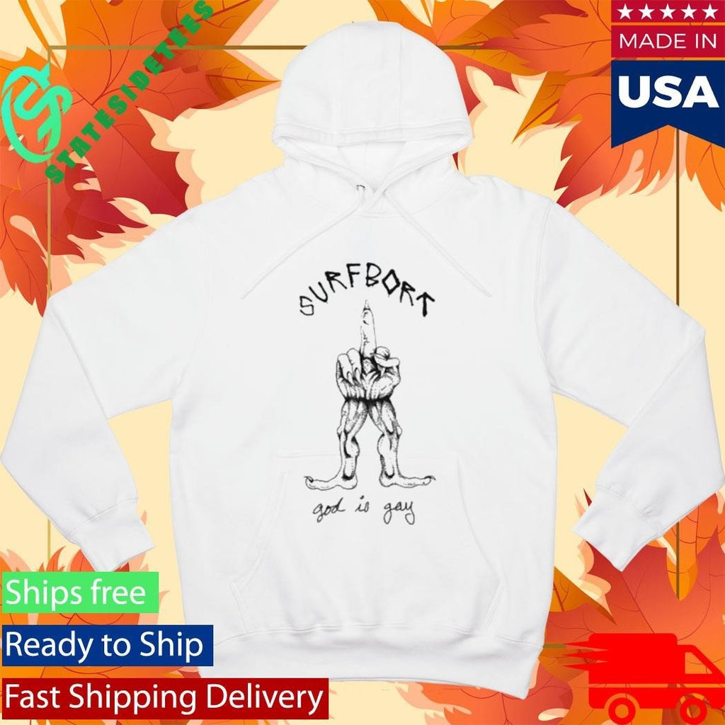 Lagoon Room Surfbort God Is Gay Shirt