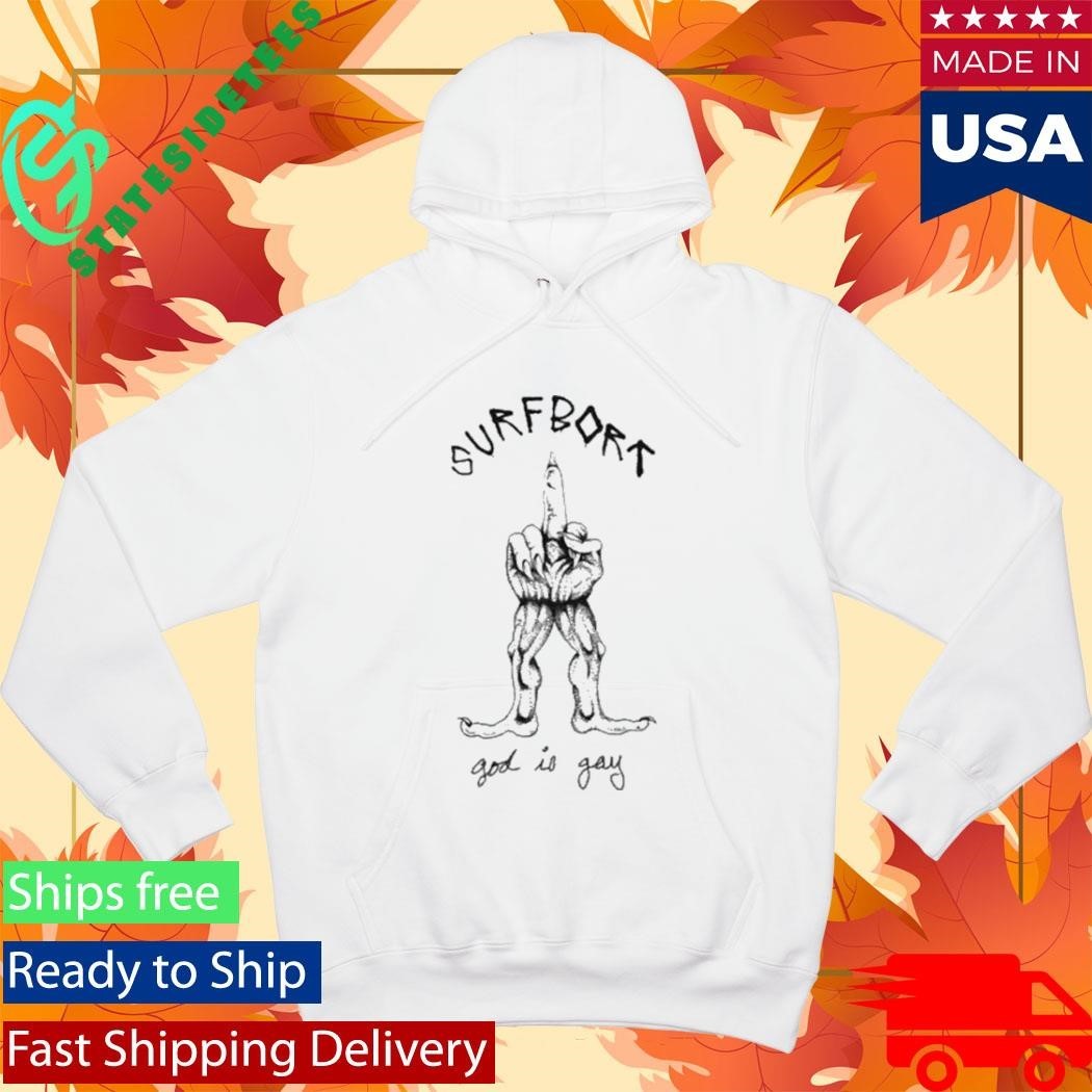 Lagoon Room Surfbort God Is Gay Shirt