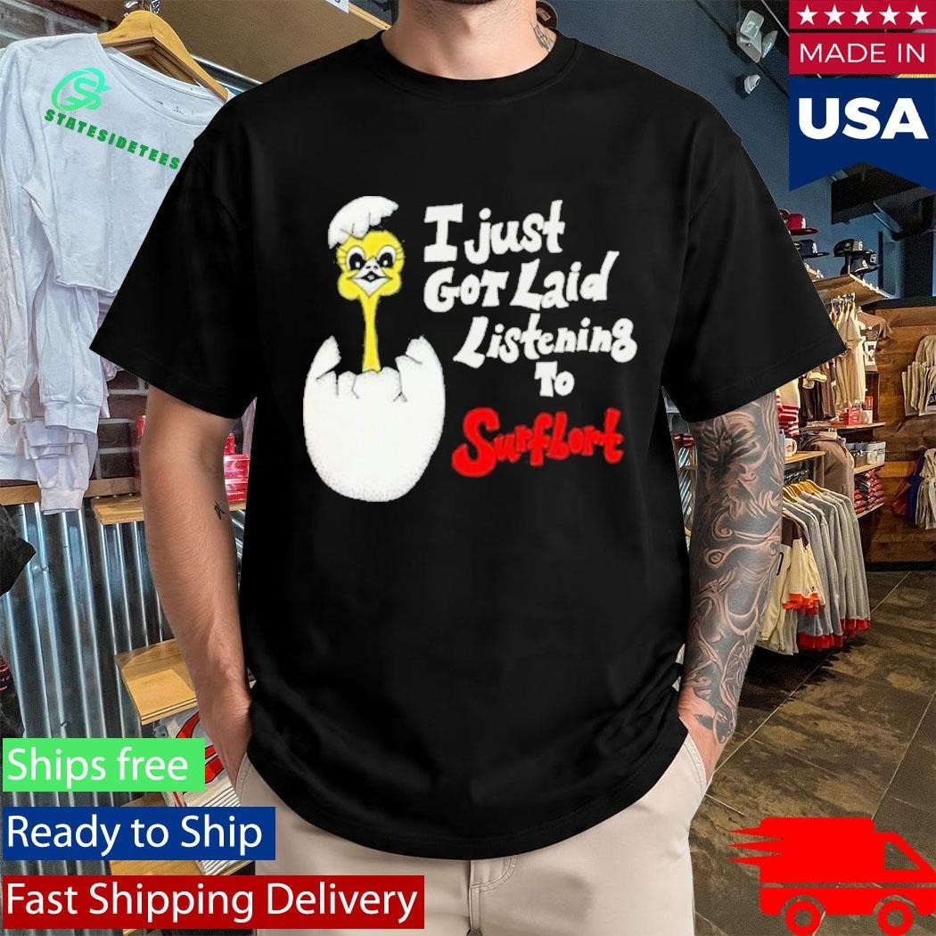 Lagoon Room Surfbort Got Laid Shirt