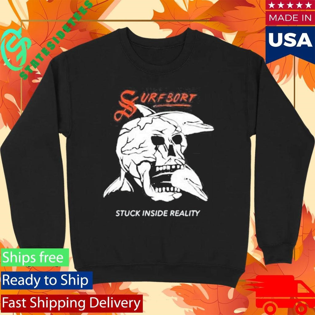 Lagoon Room Surfbort Stuck Inside Reality Shirt