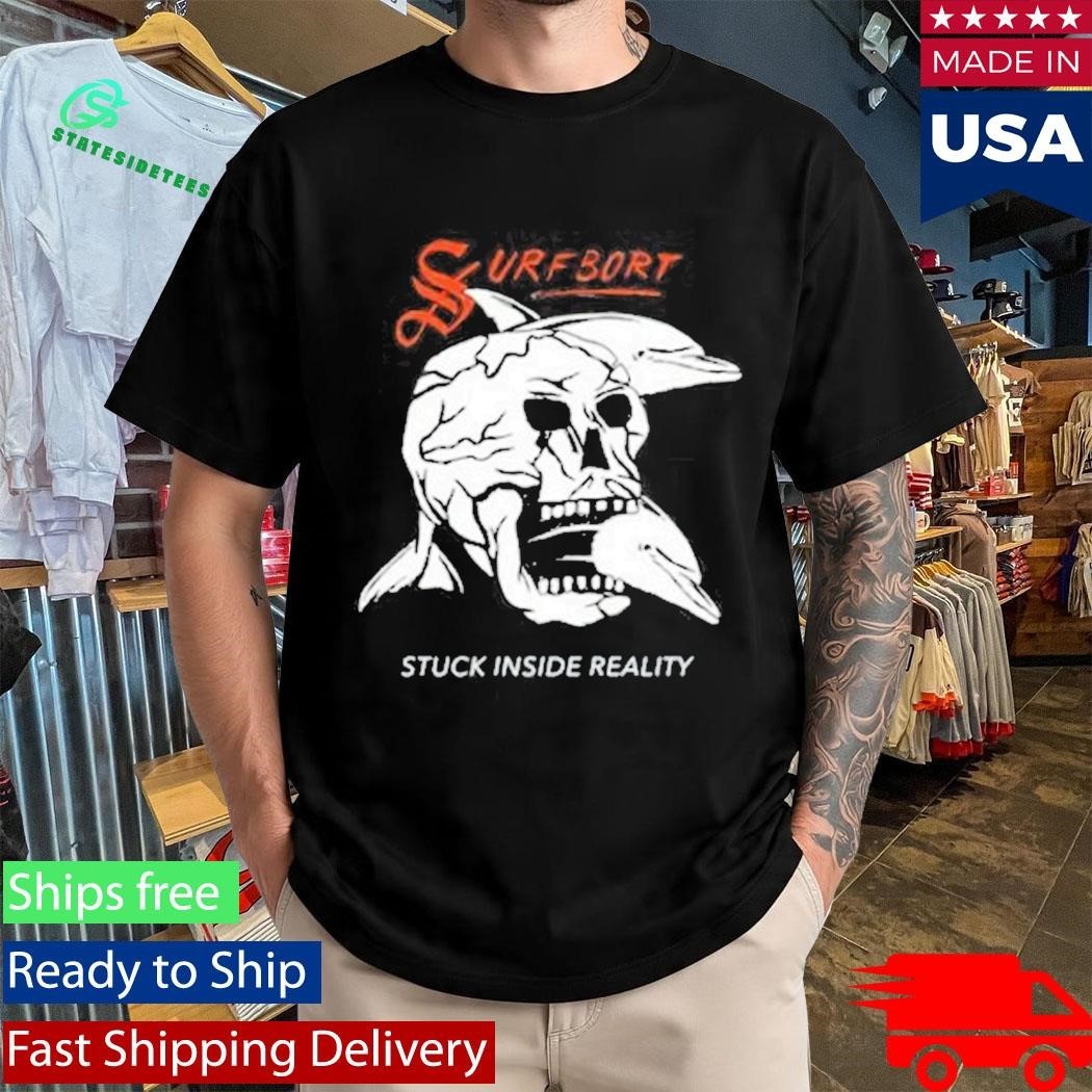 Lagoon Room Surfbort Stuck Inside Reality Shirt