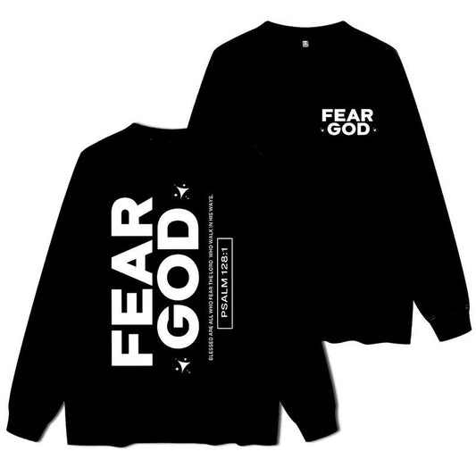 Latarshia Grant Store Fear God Christian Shirt Bible Verse, Jesus Womenswear Breathable Cotton