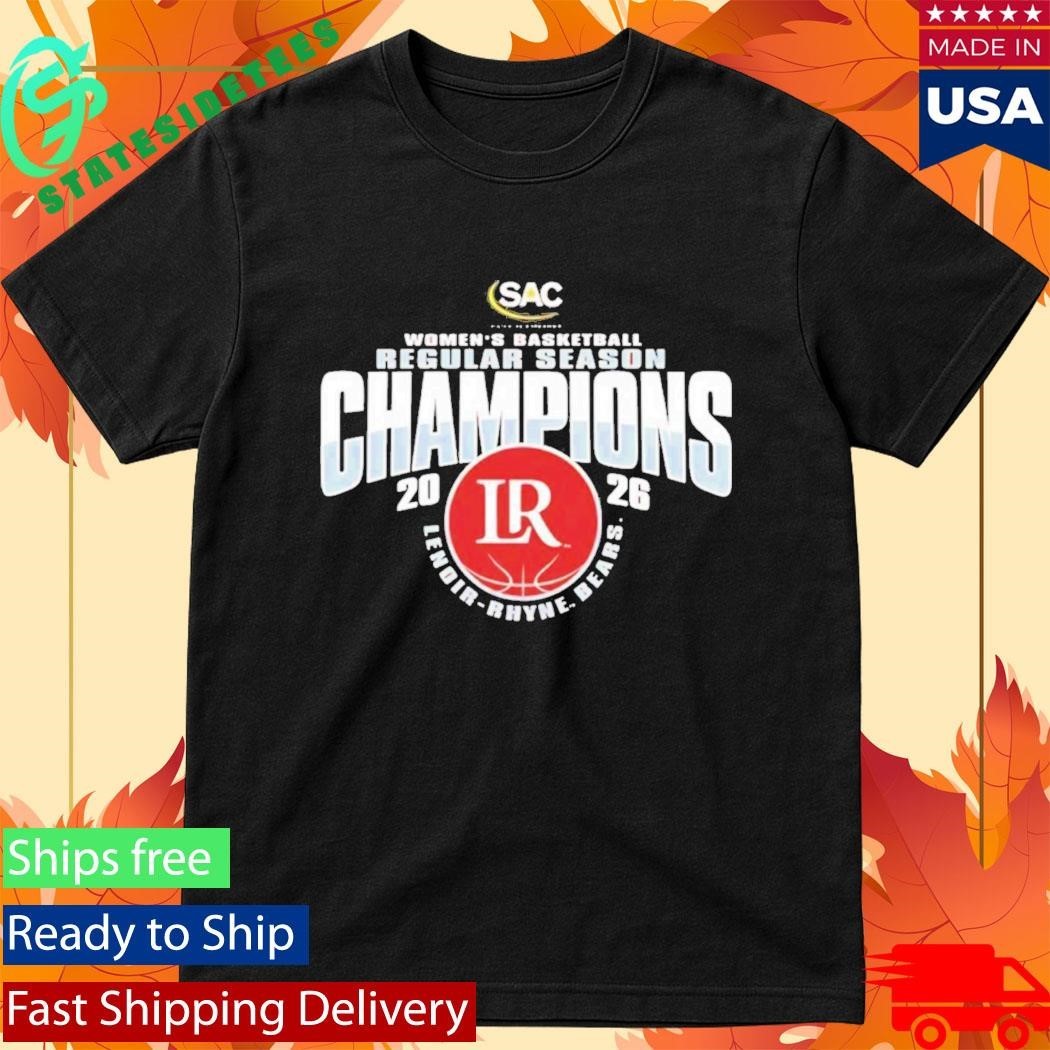 Lenoir Rhyne Bears Womens Basketball Regular Season Champions 2026 Shirt