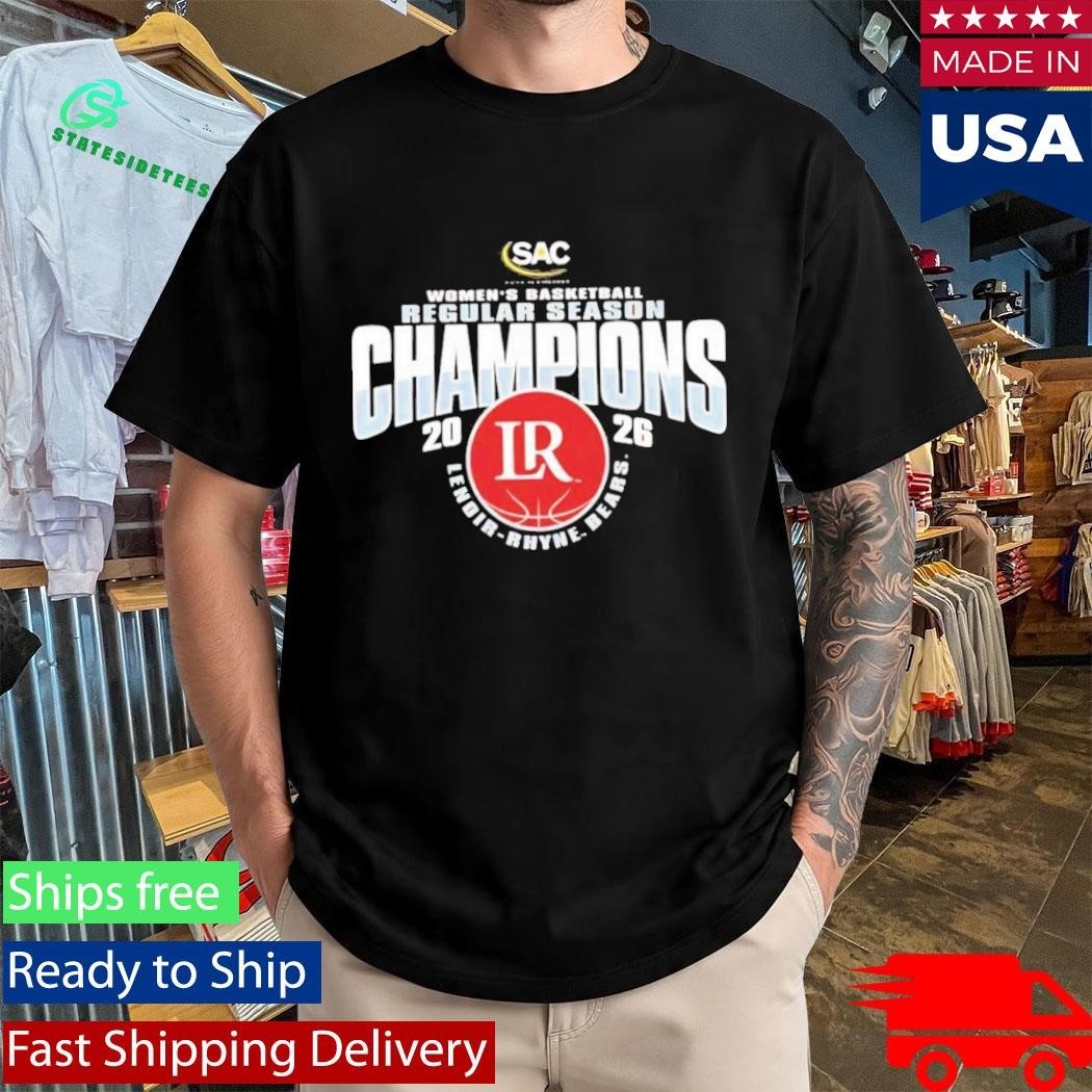 Lenoir Rhyne Bears Womens Basketball Regular Season Champions 2026 Shirt