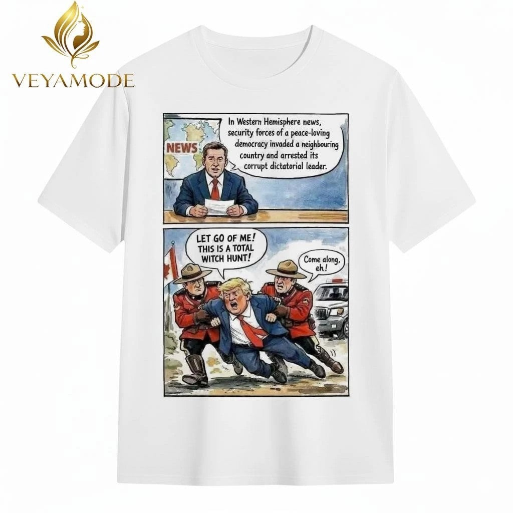 Let go of me This is a total witch hunt Trump tee