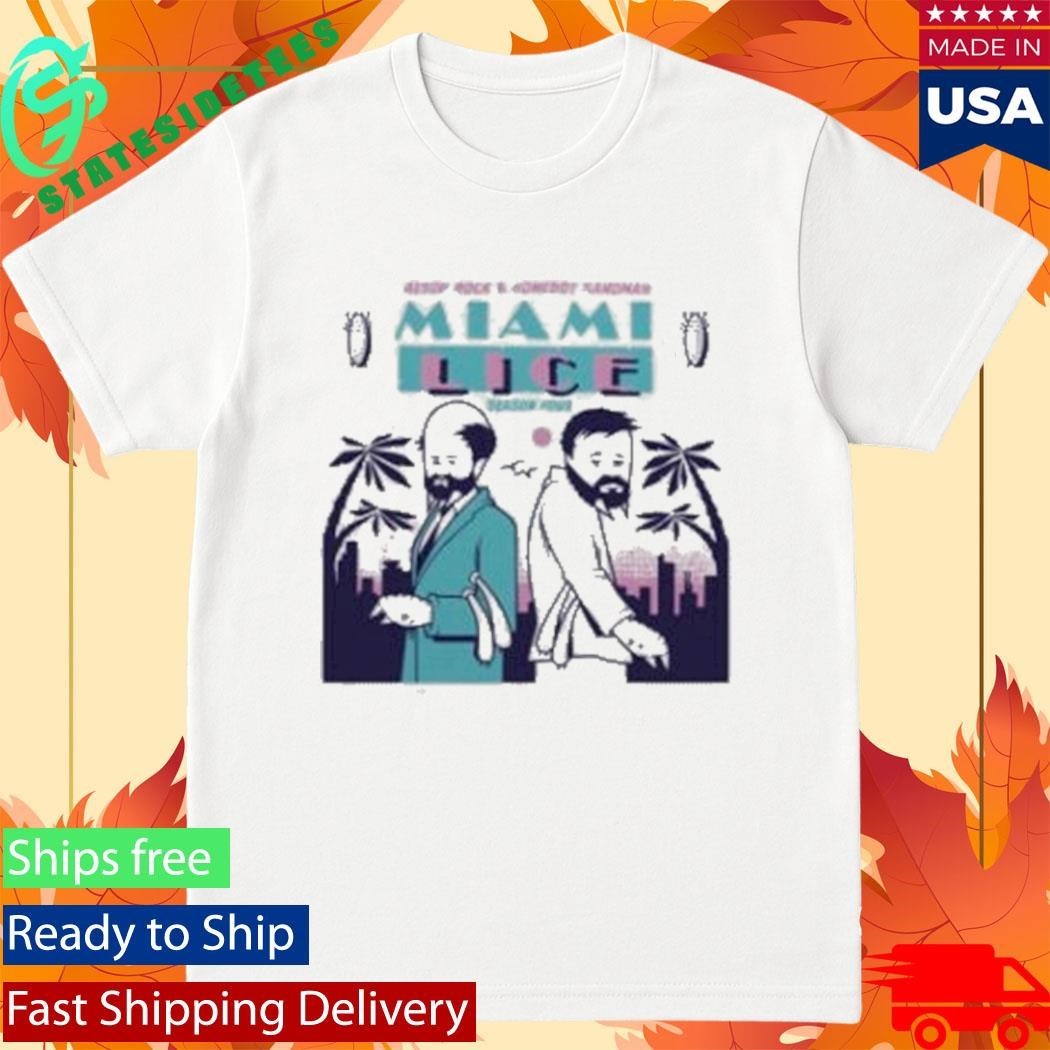 Lice Aesop Rock & Homeboy Sandman Miami Lice T-Shirt